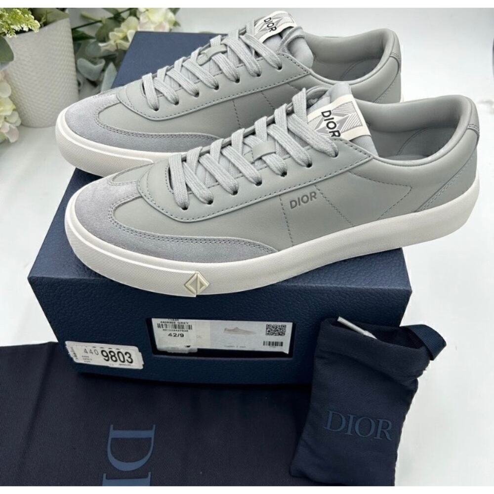 Men’s Dior, B101 low top leather sneakers size 9 made in Italy - Picture 4 of 10